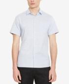Kenneth Cole New York Men's Abstract-print Pocket Shirt