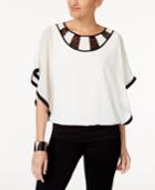 Thalia Sodi Lace Colorblocked Top, Created For Macy's
