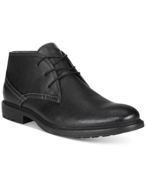 Unlisted By Kenneth Cole Men's On The Subject Plain-toe Chukka Boots Men's Shoes
