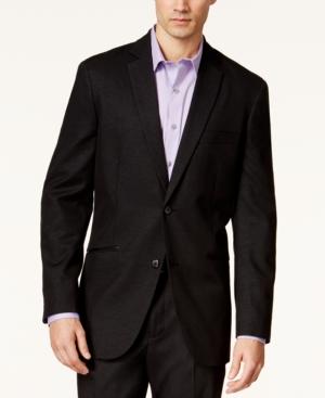 Alfani Red Men's Shiny Striped Slim-fit Sport Coat, Only At Macy's