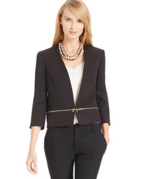Nine West Convertible Zip-waist Jacket