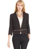 Nine West Convertible Zip-waist Jacket