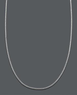 Giani Bernini Sterling Silver Necklace, Link Chain