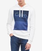 Calvin Klein Jeans Men's Logo-print Fleece Hoodie