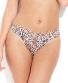 Hanky Panky Leopard Nouveau Original Rise Thong 4x1181 Women's Shoes