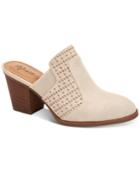 Style & Co Women's Joelynn Perforated Mules, Created For Macy's Women's Shoes