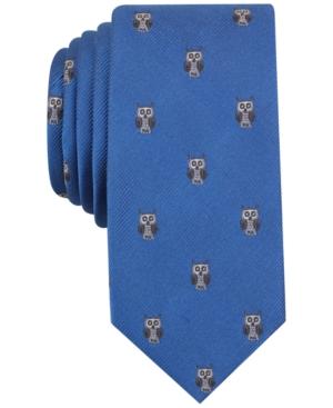 Bar Iii Men's Owl Conversational Slim Tie, Only At Macy's