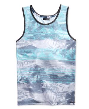 Ocean Current Men's Federico Tropical-print Slub Tank