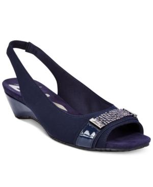 Anne Klein Harmonia Wedge Sandals