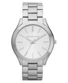 Michael Kors Women's Slim Runway Stainless Steel Bracelet Watch 42mm Mk3178