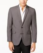 Kenneth Cole Reaction Men's Slim-fit Black & White Houndstooth Sport Coat
