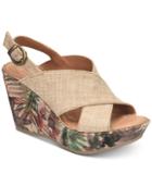 Born Emmy2 Wedge Sandals Women's Shoes