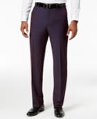 Sean John Men's Classic-fit Plum Dress Pants