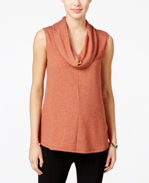 Style & Co. Sleeveless Cowl-neck Top, Only At Macy's