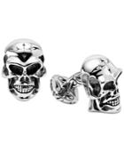Scott Kay Men's Skull Cuff Links In Sterling Silver