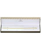 Giani Bernini Cubic Zirconia Boxed Bezel-set Tennis Bracelet In 18k Gold-plated Sterling Silver, Only At Macy's