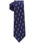 Tommy Hilfiger Men's Seahorse & Star Silk Slim Tie