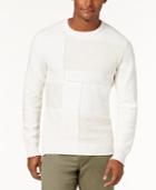 American Rag Men's Patchwork Sweater, Created For Macy's