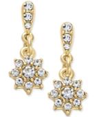 Charter Club Gold-tone Crystal Star Drop Earrings, Only At Macy's