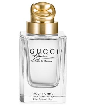 Gucci Made To Measure Aftershave Lotion, 3 Oz