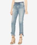 Silver Jeans Co. Vintage Frayed Step-hem Jeans