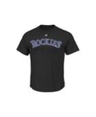 Majestic Men's Colorado Rockies Team Wordmark T-shirt