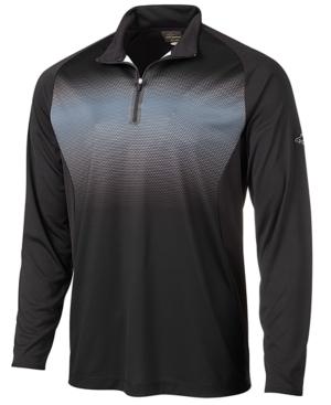 Greg Norman For Tasso Elba Men's Mock Neck Quarter-zip Shirt, Created For Macy's
