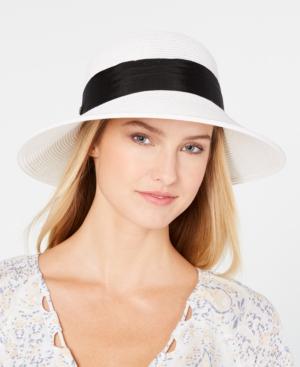 Scala Grosgrain Ribbon Cloche