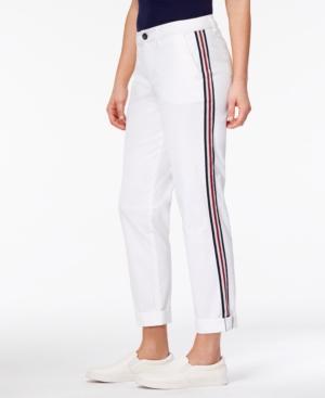 Style & Co Striped Boyfriend Jeans, Created For Macy's