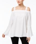 Thalia Sodi Embroidered Peasant Top, Only At Macy's
