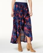 American Rag Juniors' Printed Tulip Maxi Skirt, Created For Macy's