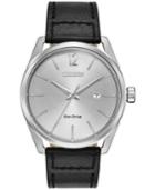 Citizen Drive From Citizen Eco-drive Men's Black Leather Strap Watch 42mm