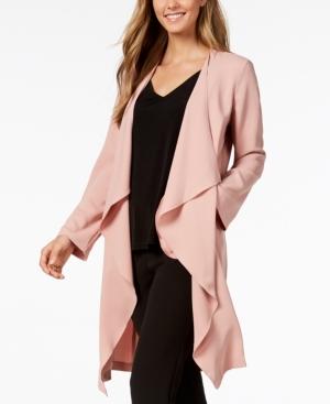 Nine West Draped Open-front Topper Jacket
