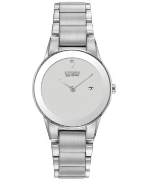 Citizen Women's Eco-drive Stainless Steel Bracelet Watch 30mm Ga1050-51a