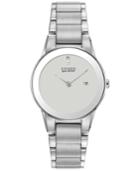 Citizen Women's Eco-drive Stainless Steel Bracelet Watch 30mm Ga1050-51a