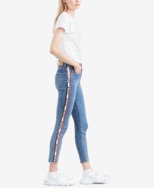 Levi's Limited 721 Side-tape Skinny Jeans, Created For Macy's