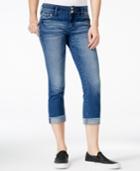 Dittos Skylar Cropped Medium Blue Wash Skinny Jeans