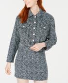 T.d.c. By Topson Cotton Cropped Corduroy Jacket