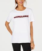 Carbon Copy Embellished Unavailable Graphic T-shirt