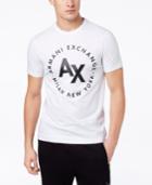 Armani Exchange Men's Graphic-print Stretch T-shirt