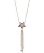 Givenchy Gold-tone Crystal Shooting Star 22 Pendant Necklace