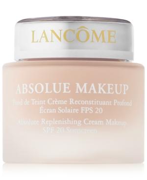 Lancome Absolue Makeup Absolute Replenishing Cream Makeup Spf 20