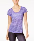 Ideology Space-dyed Mesh-back T-shirt, Created For Macy's