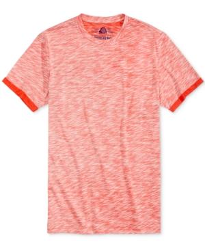 American Rag Men's Reverse-print Slub T-shirt, Created For Macy's