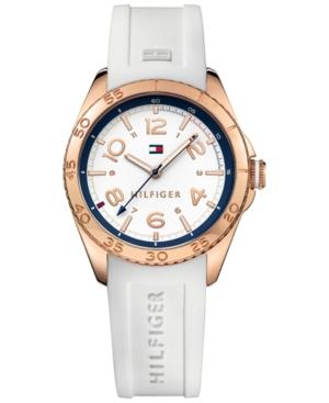 Tommy Hilfiger Women's Everyday Sport White Silicone Strap Watch 34mm 1781636