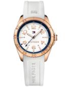 Tommy Hilfiger Women's Everyday Sport White Silicone Strap Watch 34mm 1781636
