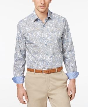 Tasso Elba Men's Barnesio Paisley Shirt, Only At Macy's