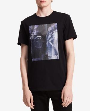 Calvin Klein Men's Distorted Exposure-print T-shirt