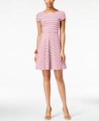 American Living Striped A-line Dress, Only At Macy's