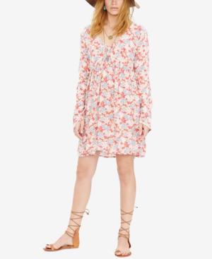 Denim & Supply Ralph Lauren Floral-print Bell-sleeve Dress